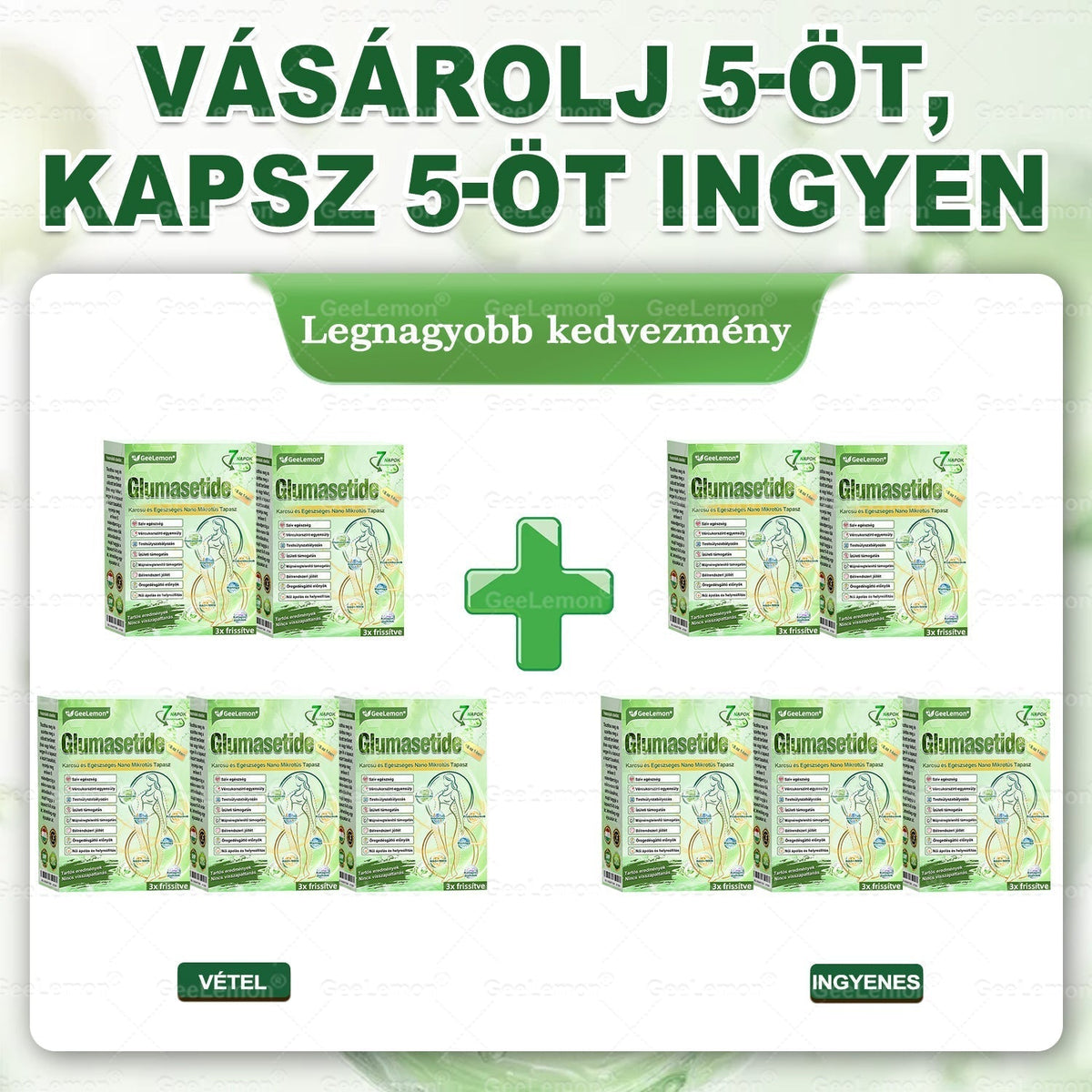 đ§Hivatalos tanĂșsĂtĂĄsđ„ Több ezer elĂ©gedett felhasznĂĄlĂł MagyarorszĂĄgon| đ€đđđđżđđŠđšđ§Âź Glumasetide 10 az 1-ben KarcsĂș Ă©s EgĂ©szsĂ©ges Nano MikrotƱs Tapasz đđș