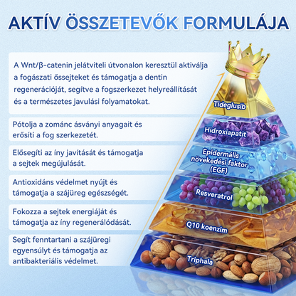 🎊𝐆𝐥𝐢𝐦𝐦𝐞𝐫𝐥𝐲® 🦷 Tideglusib Fog & íny Javító mikrotűs tapasz | Fejlett őssejt-aktiváló fogcsíkok (újjáépíti a fogzománcot és a dentint • erősíti az ínyt • megszünteti a fogkövet és a szagokat • megállítja a fogérzékenységet) 3.0 🌻 (Copy)