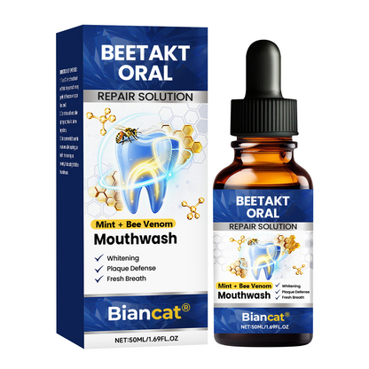 🧲 Biancat® BeeTakt Oral Repair Solution Klinikai ihletésű méhméreg-alapú szájápolási technológia az íny egészségéért és a szájüregi szövetek regenerációjáért
