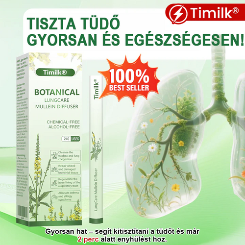 🏆Timilk® Növényi Alapú Tüdőápoló Hólyaghéj Diffúzor