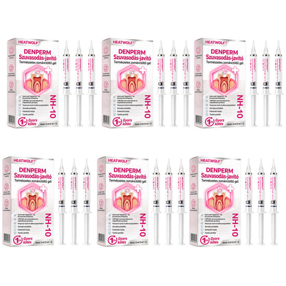 ⭐👨‍⚕️🦷HEATWOLF® DenPerm – Természetes fogzománc-töltő gél a fogszuvasodás helyreállítására🐟1️⃣