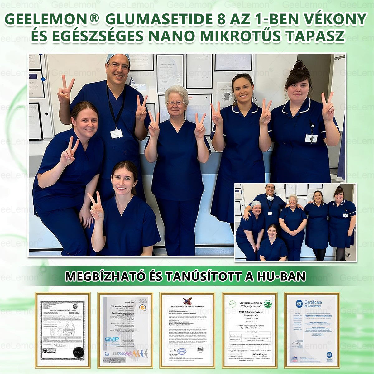 🍧Hivatalos tanúsítás🔥 Több ezer elégedett felhasználó Magyarországon| 🤍𝐆𝐞𝑒𝐿𝑒𝐦𝐨𝐧® Glumasetide 10 az 1-ben Karcsú és Egészséges Nano Mikrotűs Tapasz 🇭🇺