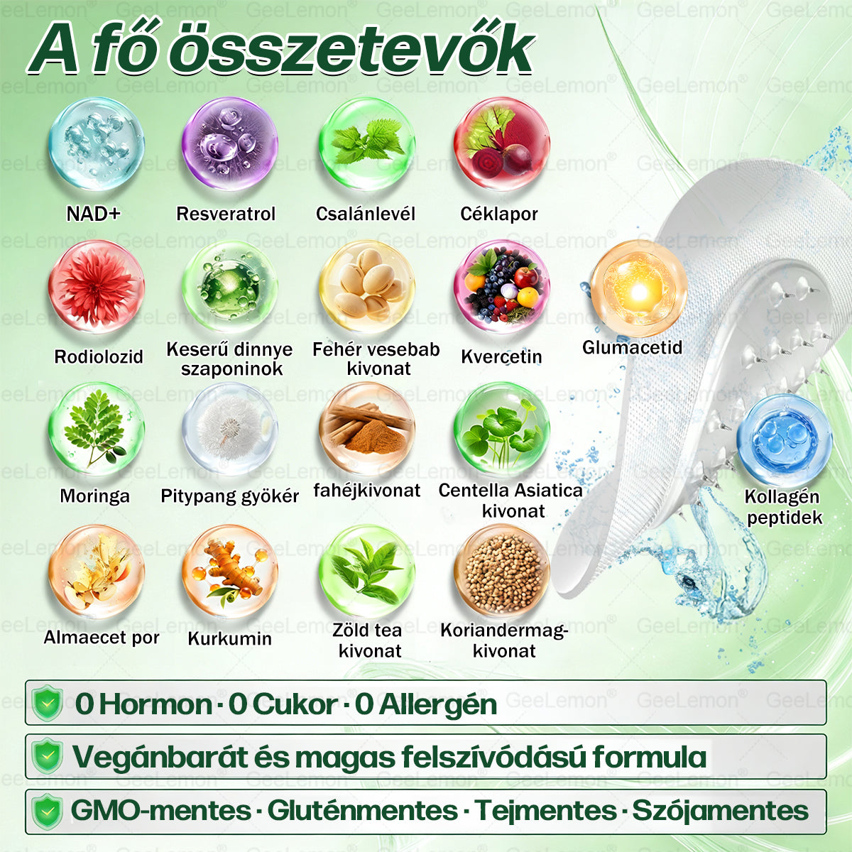 🍧Hivatalos tanúsítás🔥 Több ezer elégedett felhasználó Magyarországon| 🤍𝐆𝐞𝑒𝐿𝑒𝐦𝐨𝐧® Glumasetide 10 az 1-ben Karcsú és Egészséges Nano Mikrotűs Tapasz 🇭🇺