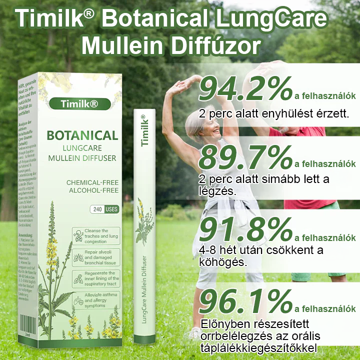 🏆Timilk® Növényi Alapú Tüdőápoló Hólyaghéj Diffúzor