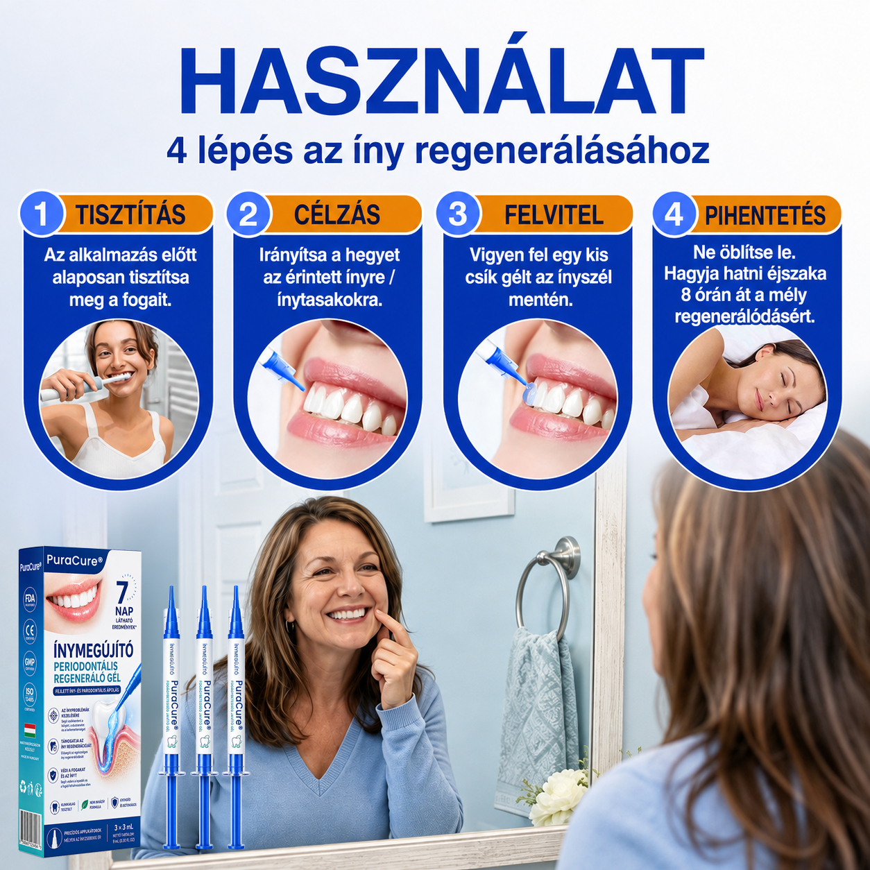 🦷🥑𝑮𝒍𝒊𝒎𝒎𝒆𝒓𝒍𝒚®  ÍNYMEGÚJÍTÓ – Parodontális helyreállító gél